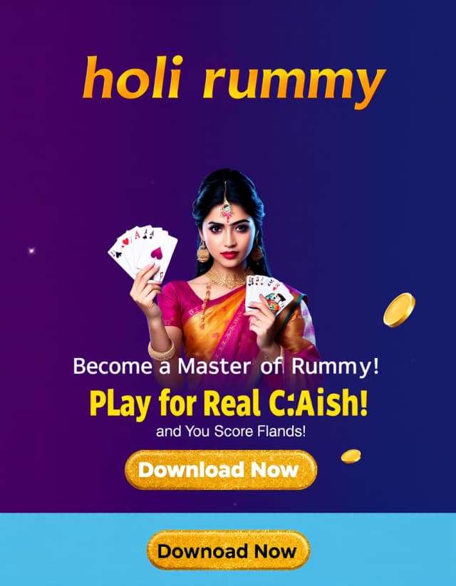 Holi Rummy Banner